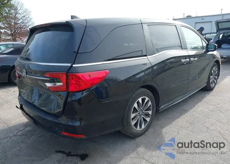 2024 Honda Odyssey Ex-L from USA, damaged, VIN 5FNRL6H65RB018907